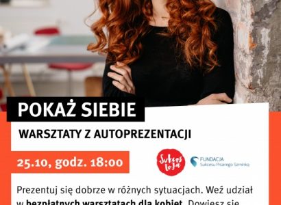 Darmowe warsztaty z autoprezentacji w Bytomiu